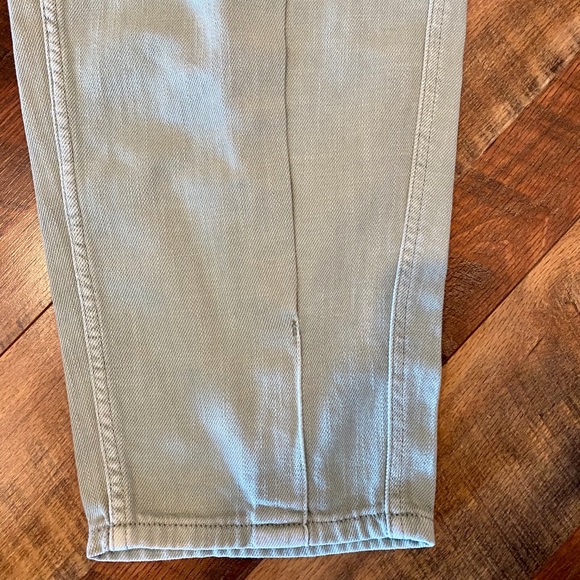 FREE PEOPLE Paloma High-Rise Slouchy Jeans Mint - Picture 10 of 13